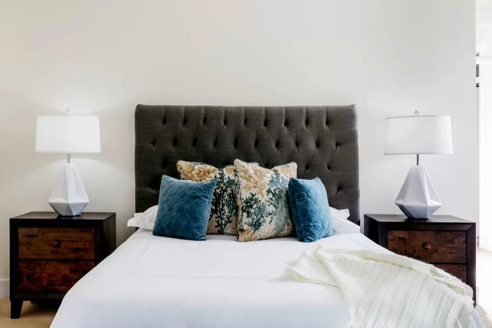 The selection of bed frames and headboards includes the following premium brands and products: