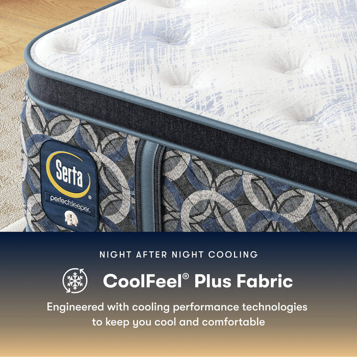 Serta Perfect Sleeper Cascade Range Plush Pillow-Top Innerspring Mattress