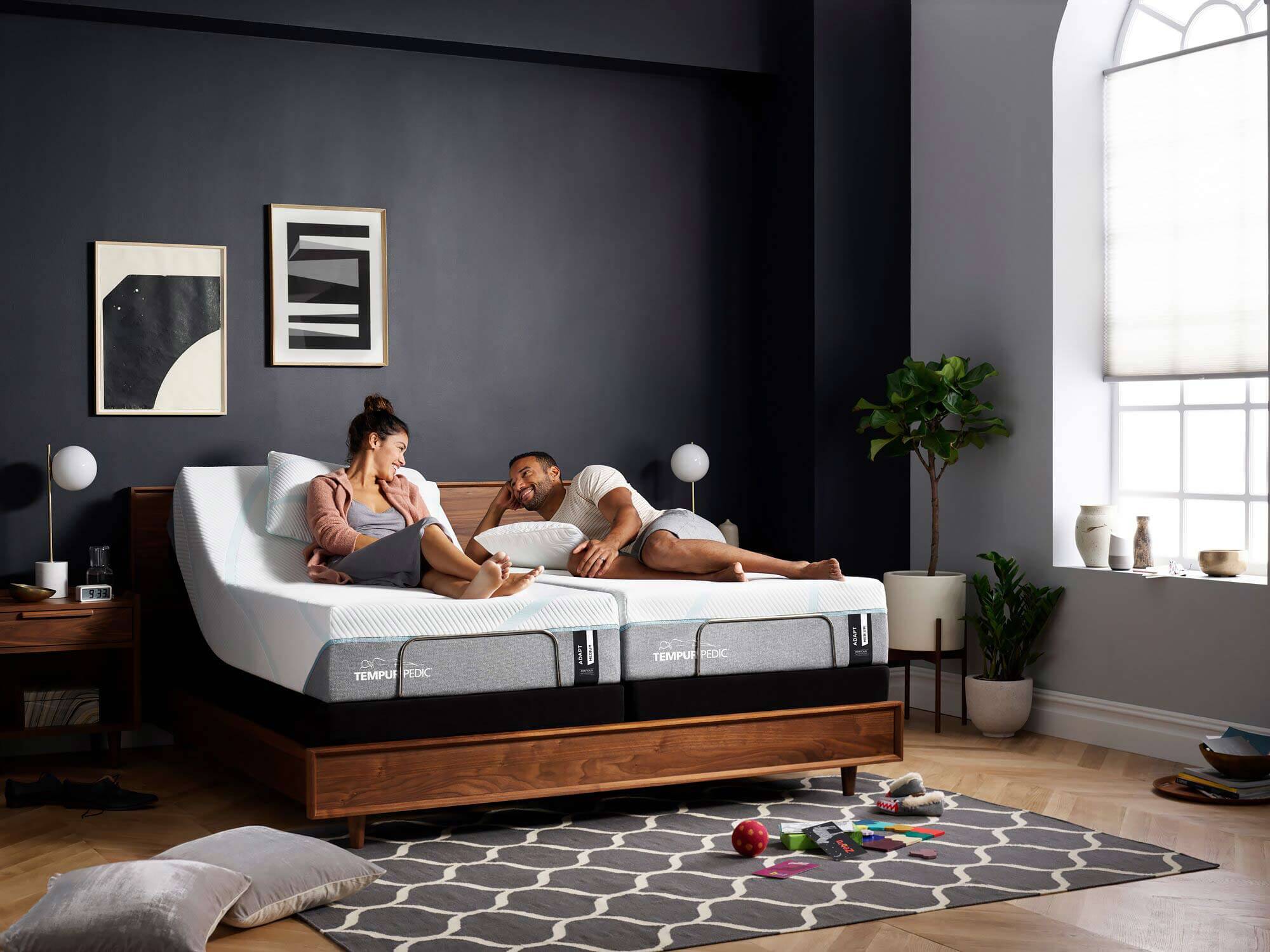 tempur mattress adjustable bed